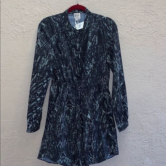 Haute Hippie Dress As Time Goes By Size Large New with Tags Drawstring Waist - Picture 8 of 9